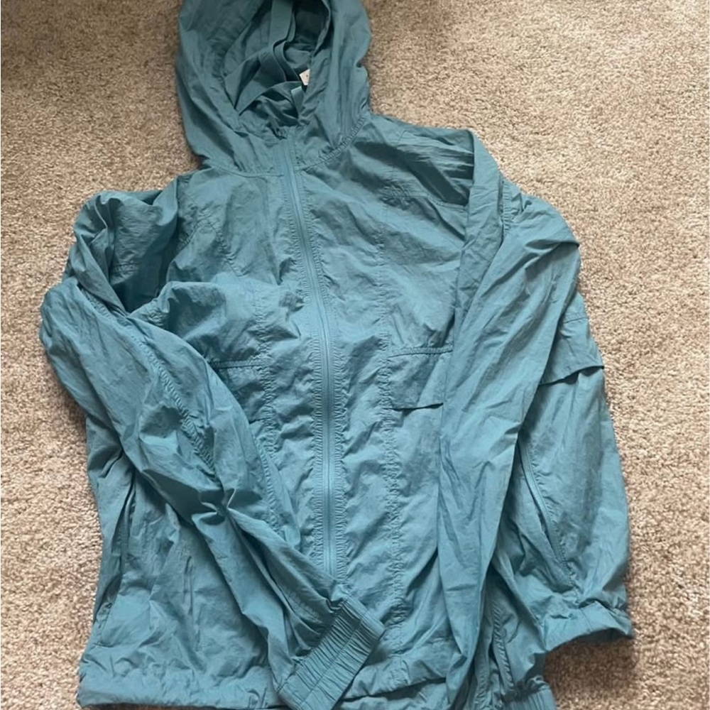lululemon Blue Windbreaker Jacket